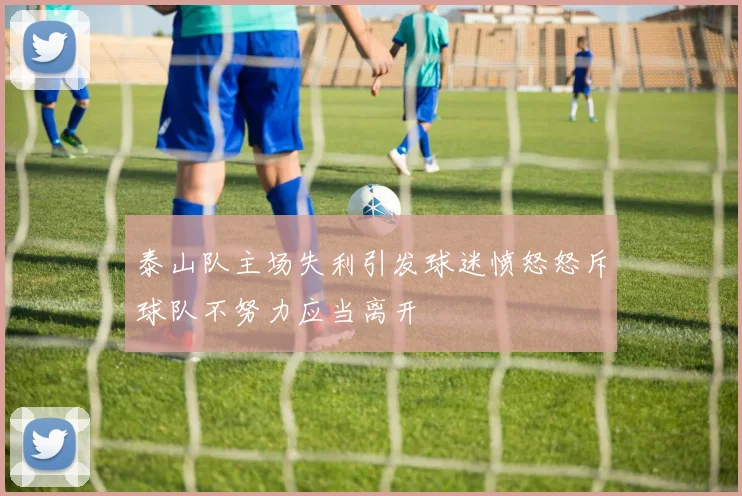 泰山队主场失利引发球迷愤怒怒斥球队不努力应当离开